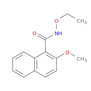 1-Naphthalenecarboxamide, N-ethoxy-2-methoxy-