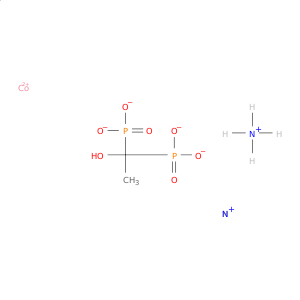 膦酸,p,p'-(1-羟基乙基)双-,钴(2+)盐(1：2：1)