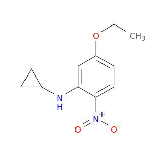 苯甲胺,N-环丙基-5-乙氧基-2-硝基-