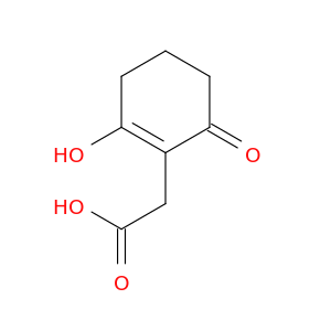 1-Cyclohexene-1-acetic acid, 2-hydroxy-6-oxo-