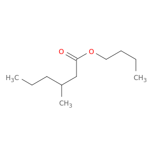 Hexanoic acid, 3-methyl-, butyl ester
