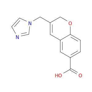 2H-1-Benzopyran-6-carboxylicacid, 3-(1H-imidazol-1-ylmethyl)-