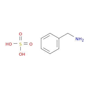 Benzenemethanamine, sulfate (1:1)