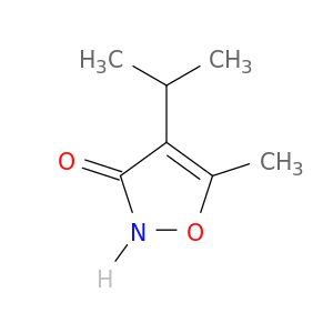 3(2H)-Isoxazolone, 5-methyl-4-(1-methylethyl)-