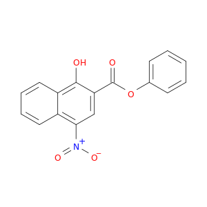苯基1-羟基-4-硝基-2-萘甲酸酯