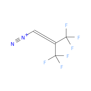 1,2-Butadiene-1-diazonium, 4,4,4-trifluoro-3-(trifluoromethyl)-