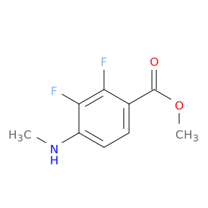 2,3-二氟-4-(甲氨基)-苯甲酸甲酯