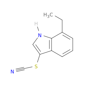 THIOCYANIC ACID 7-ETHYL-1H-INDOL-3-YL ESTER