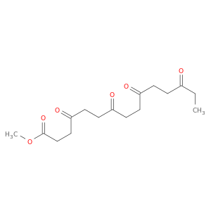 Pentadecanoic acid, 4,7,10,13-tetraoxo-, methyl ester