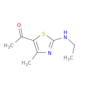 Ethanone, 1-[2-(ethylamino)-4-methyl-5-thiazolyl]-