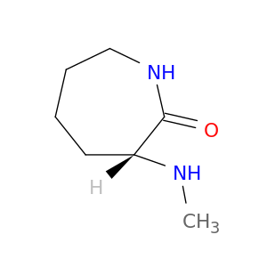 2H-Azepin-2-one, hexahydro-3-(methylamino)-, (R)-