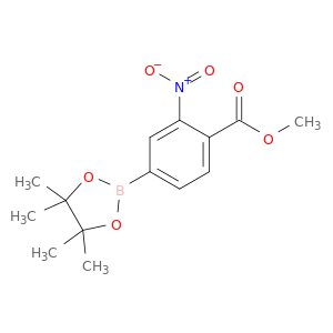 Methyl 2-nitro-4-(4,4,5,5-tetramethyl-1,3,2-dioxaborolan-2-yl)benzoate