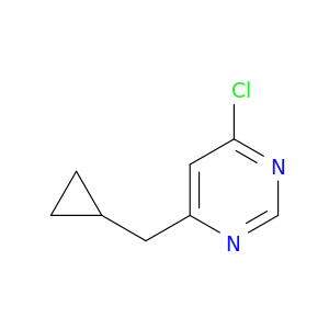 4-Chloro-6-(cyclopropylmethyl)pyrimidine