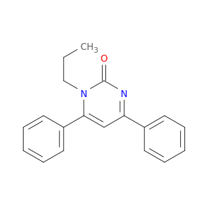 2(1H)-Pyrimidinone, 4,6-diphenyl-1-propyl-