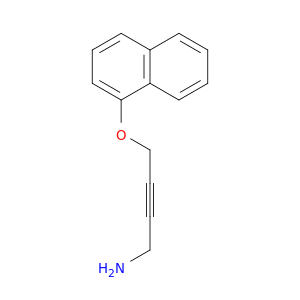 2-Butyn-1-amine, 4-(1-naphthalenyloxy)-