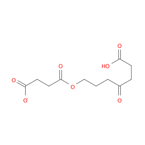 Butanedioic acid, mono(6-carboxy-4-oxohexyl) ester