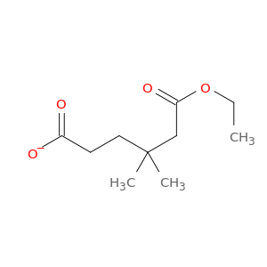 Hexanedioic acid, 3,3-dimethyl-, 1-ethyl ester