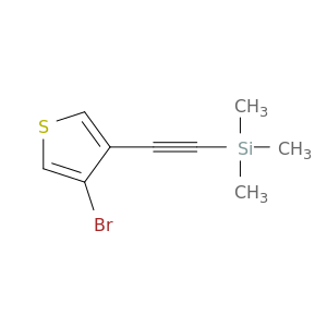 Silane, [(4-bromo-3-thienyl)ethynyl]trimethyl-