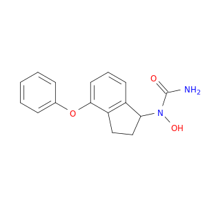 Urea, N-(2,3-dihydro-4-phenoxy-1H-inden-1-yl)-N-hydroxy-