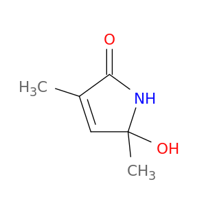 2H-Pyrrol-2-one, 1,5-dihydro-5-hydroxy-3,5-dimethyl-