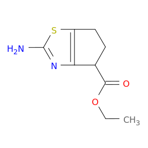 2-氨基-5,6-二氢-4H-环戊烷并[d]噻唑-4-甲酸乙酯
