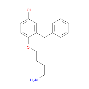 Phenol, 4-(4-aminobutoxy)-3-(phenylmethyl)-