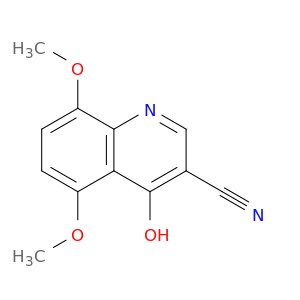3-Quinolinecarbonitrile, 4-hydroxy-5,8-dimethoxy-