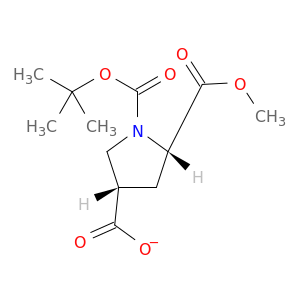 (3S,5S)-1-(叔丁氧羰基)-5-(甲氧羰基)吡咯烷-3-羧酸