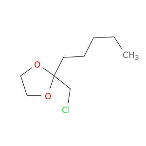 1,3-Dioxolane, 2-(chloromethyl)-2-pentyl-