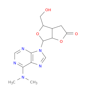 Furo[3,4-b]furan-2(3H)-one,6-[6-(dimethylamino)-9H-purin-9-yl]tetrahydro-4-(hydroxymethyl)-,(3aR,4S,6R,6aR)- (9CI)
