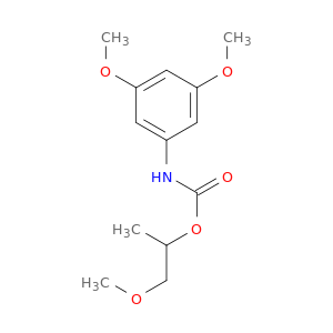 Carbamic acid, (3,5-dimethoxyphenyl)-, 2-methoxy-1-methylethyl ester