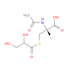 L-半胱氨酸,N-乙酰基,2,3-二羟基丙酸盐(酯)