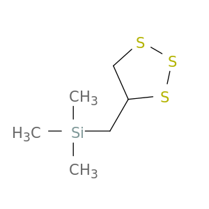 Silane, trimethyl(1,2,3-trithiolan-4-ylmethyl)-