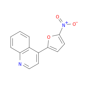 Quinoline, 4-(5-nitro-2-furanyl)-