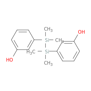Phenol, 3,3'-(1,1,2,2-tetramethyl-1,2-disilanediyl)bis-