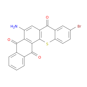 8H-Naphtho[2,3-c]thioxanthene-5,8,14-trione, 6-amino-10-bromo-