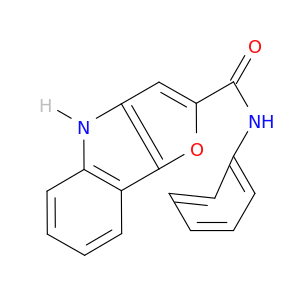 4H-Furo[3,2-b]indole-2-carboxamide, N-phenyl-