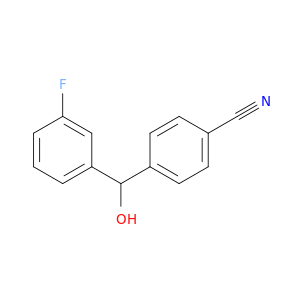 4-((3-Fluorophenyl)(hydroxy)methyl)benzonitrile