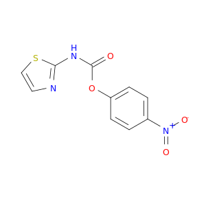 Carbamic acid, 2-thiazolyl-, 4-nitrophenyl ester