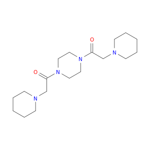 Piperazine,1,4-bis(1-piperidinylacetyl)- (9CI)