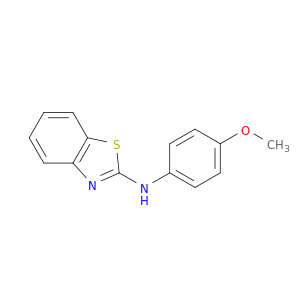 N-(4-甲氧基苯基)-2-苯并噻唑胺