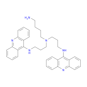 N,N-BIS[3-(ACRIDIN-9-YLAMINO)PROPYL]BUTANE-1,4-DIAMINE