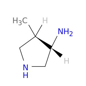 (3S,4R)-4-甲基-3-氨基吡咯烷
