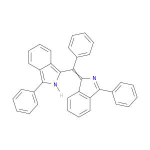 1H-Isoindole, 3-phenyl-1-[phenyl(3-phenyl-2H-isoindol-1-yl)methylene]-