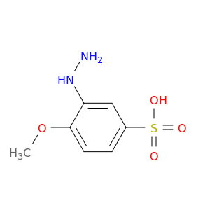 Benzenesulfonic acid, 3-hydrazino-4-methoxy-