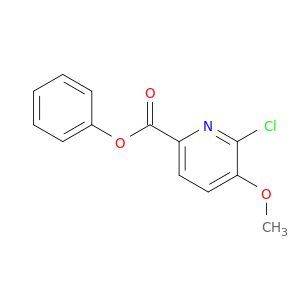 Phenyl 6-chloro-5-methoxypicolinate