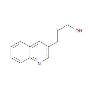 2-Propen-1-ol, 3-(3-quinolinyl)-, (2E)-