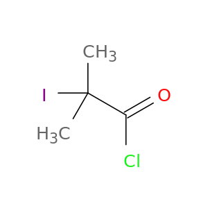 Propanoyl chloride, 2-iodo-2-methyl-