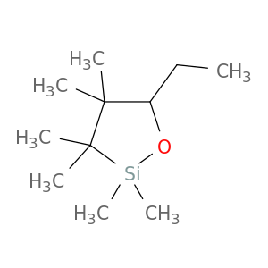 1-Oxa-2-silacyclopentane, 5-ethyl-2,2,3,3,4,4-hexamethyl-
