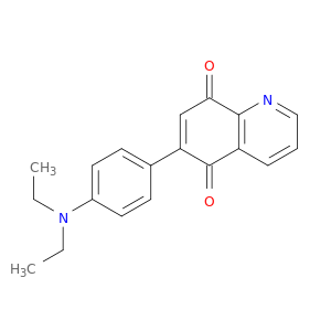 5,8-Quinolinedione, 6-[4-(diethylamino)phenyl]-